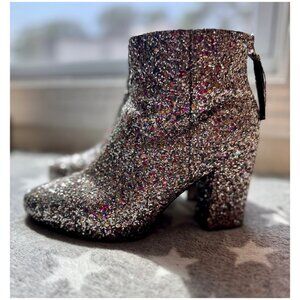 Asos Glitter Ankle Boots - 7